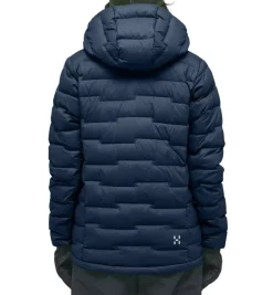 Haglu00f6fs Takit|Talvitakit*Haglöfs takki ROC Flash Down Hood W 3N5 Tarn Blue