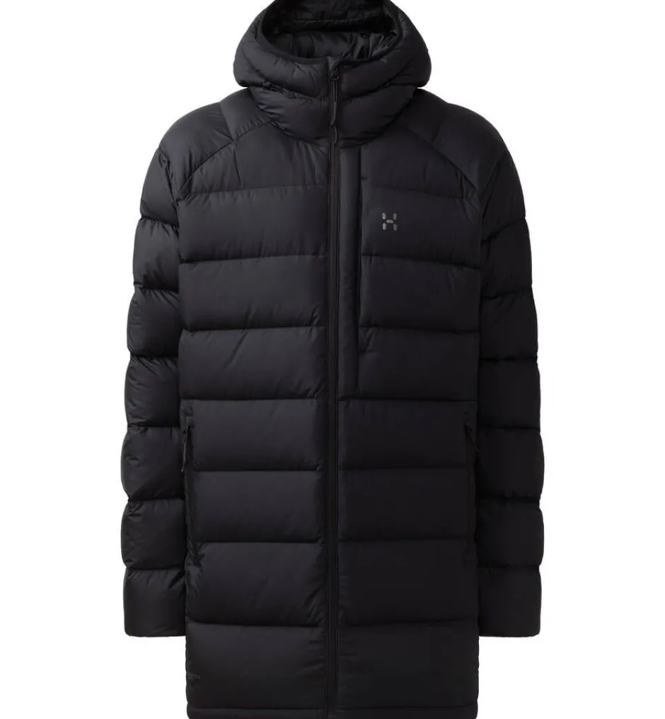 Haglu00f6fs Takit|Talvitakit*Haglöfs takki Rosson Down Parka 2C5 TRUE BLACK