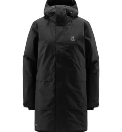 Haglu00f6fs Takit|Talvitakit*Haglöfs takki Salix Proof Mimic Parka Women 2C5 TRUE BLACK