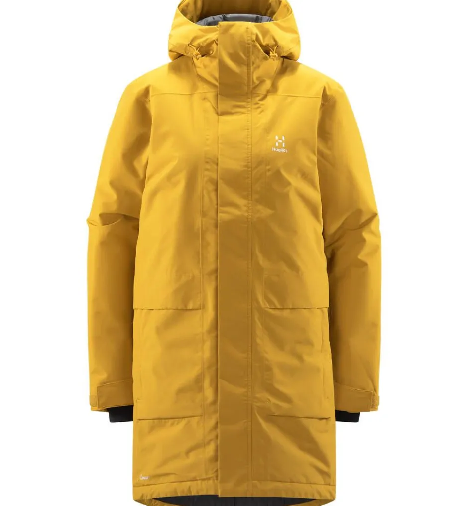 Haglu00f6fs Takit|Talvitakit*Haglöfs takki Salix Proof Mimic Parka Women 2C5 TRUE BLACK