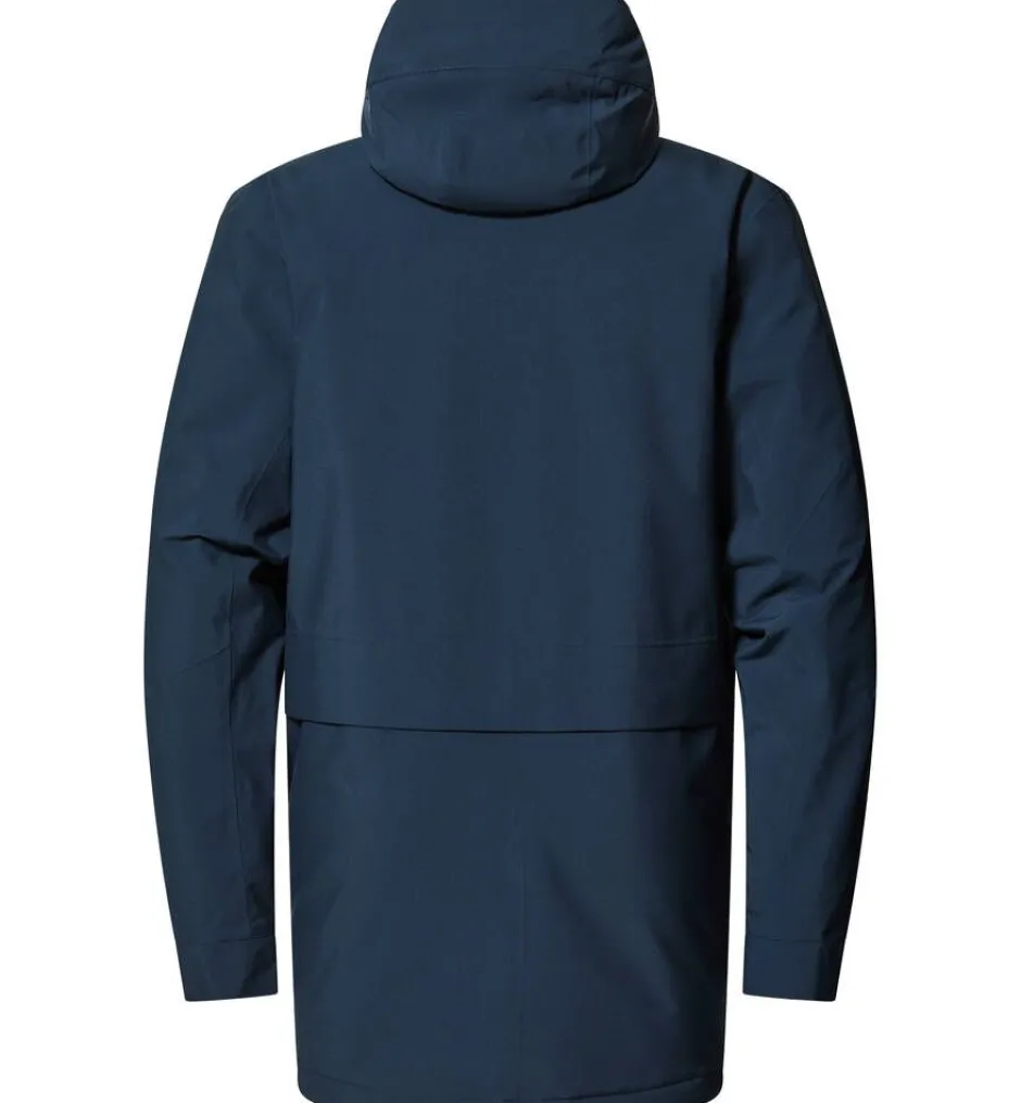 Haglu00f6fs Takit|Talvitakit*Haglöfs takki Salix Proof Mimic Parka 3N5 Tarn Blue