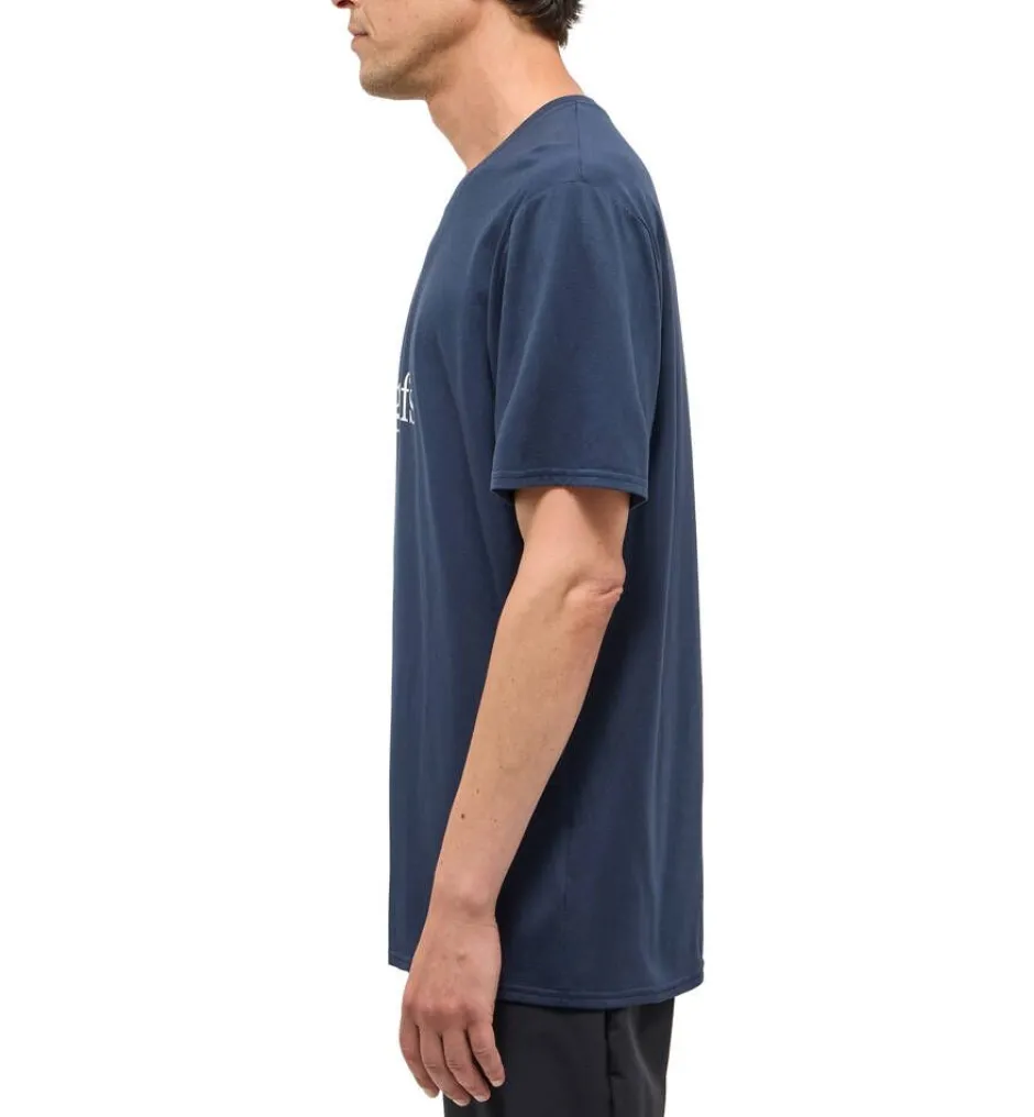 Haglu00f6fs Paidat Ja Neuleet*Haglöfs t-paita Outsiders Tee 3N5 Tarn Blue