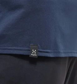Haglu00f6fs Paidat Ja Neuleet*Haglöfs t-paita Outsiders Tee 3N5 Tarn Blue