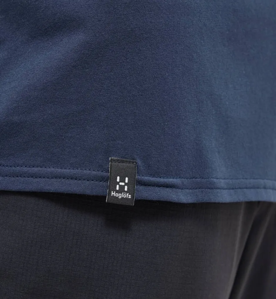 Haglu00f6fs Paidat Ja Neuleet*Haglöfs t-paita Outsiders Tee 3N5 Tarn Blue