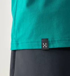 Haglu00f6fs Paidat Ja Neuleet*Haglöfs t-paita Outsiders Tee 5UD Wild Teal