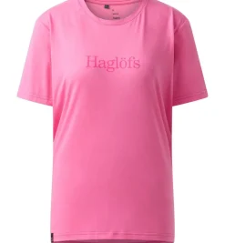 Haglu00f6fs Paidat, Neuleet Ja Topit*Haglöfs t-paita Outsiders Tee W 5UG Lantana Pink