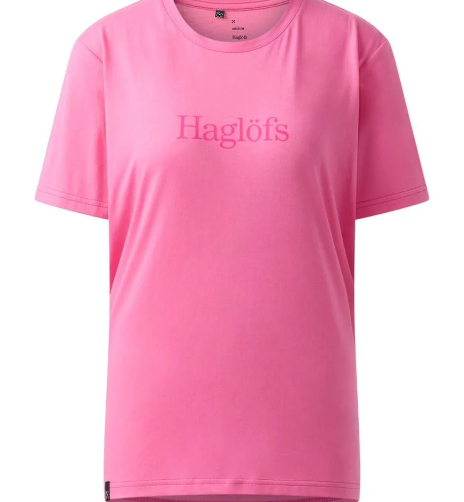 Haglu00f6fs Paidat, Neuleet Ja Topit*Haglöfs t-paita Outsiders Tee W 5UG Lantana Pink