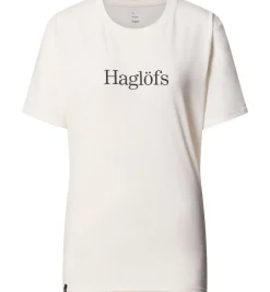 Haglu00f6fs Paidat, Neuleet Ja Topit*Haglöfs t-paita Outsiders Tee W 2C4 SOFT WHITE