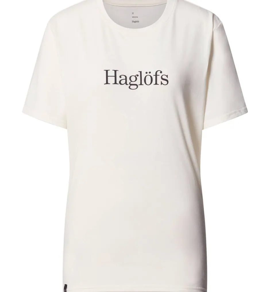Haglu00f6fs Paidat, Neuleet Ja Topit*Haglöfs t-paita Outsiders Tee W 2C4 SOFT WHITE
