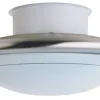 Heat Sisustusvalaisimet*Alfa plafondi 31 cm harjattu teräs