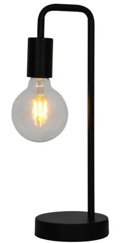 Heat Sisustusvalaisimet*Hook pöytävalaisin 38 cm musta