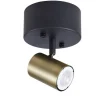 Heat Sisustusvalaisimet*kattospotti Gold Tube 1-osainen kulta-musta