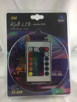 Heat Sisustusvalaisimet*LED nauha RGB 3M 2835 4,8W/M IP65