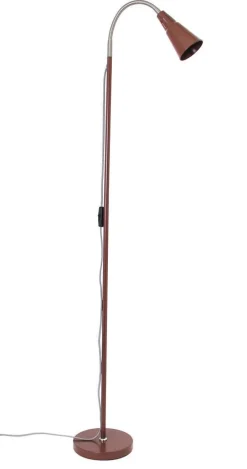 Heat Sisustusvalaisimet*Mio lattiavalaisin 142 cm kahvi