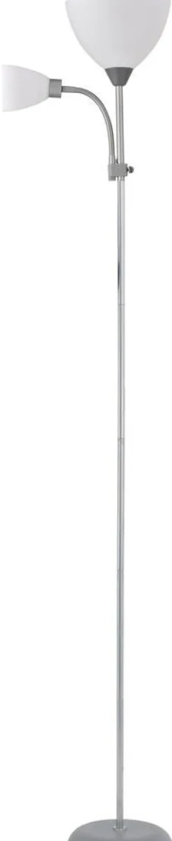 Heat Sisustusvalaisimet*Mother&Son lattiavalaisin 180 cm hopea