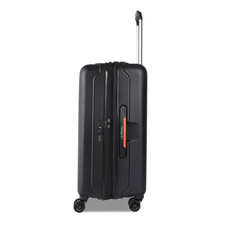 Hedgren Matkalaukut|Matkalaukut Ja Toilettilaukut*matkalaukku 003 Comby Grip M EXP 003 Black eco