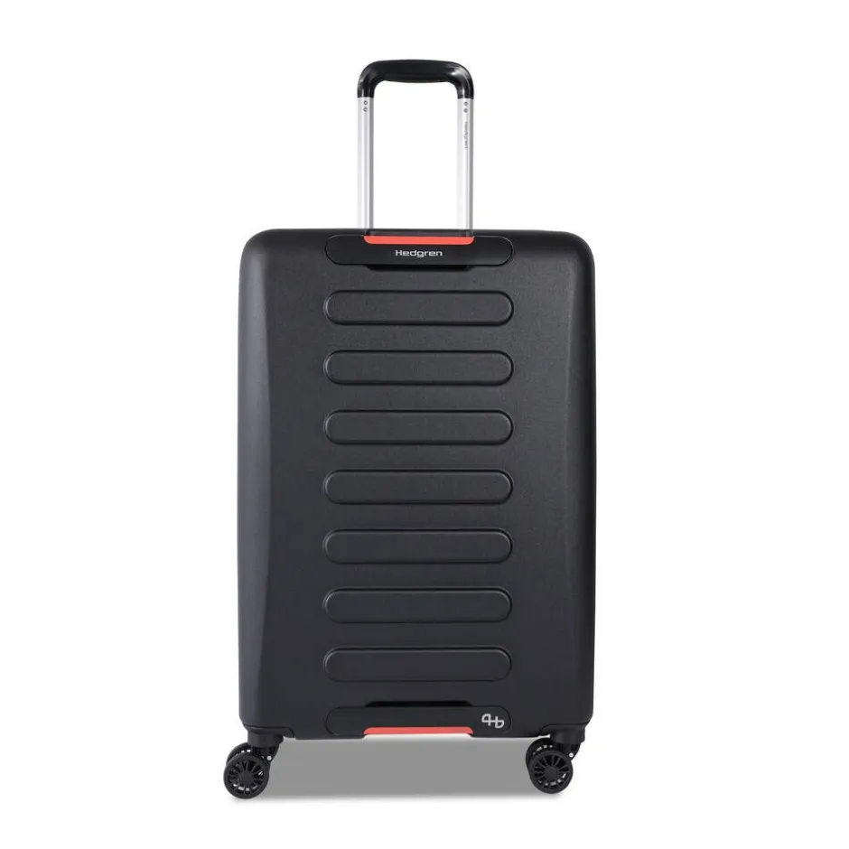 Hedgren Matkalaukut|Matkalaukut Ja Toilettilaukut*matkalaukku 003 Comby Grip M EXP 003 Black eco