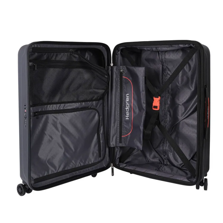 Hedgren Matkalaukut|Matkalaukut Ja Toilettilaukut*matkalaukku 003 Comby Grip M EXP 003 Black eco