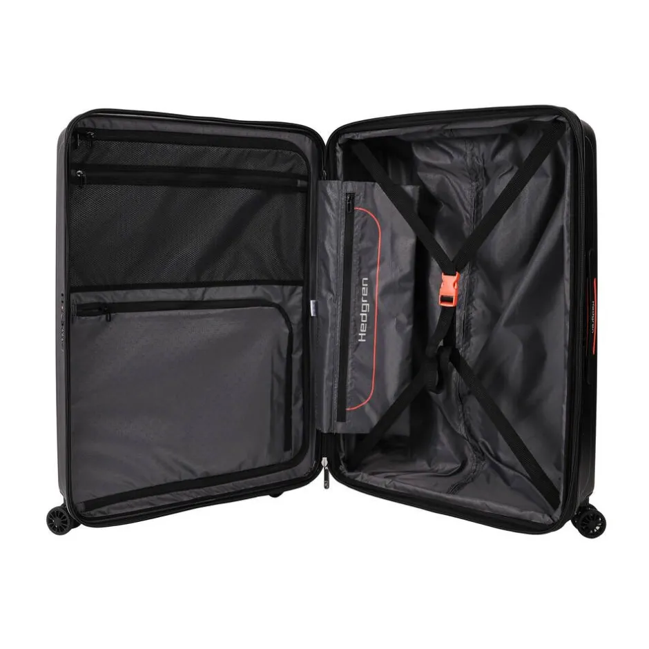 Hedgren Matkalaukut|Matkalaukut Ja Toilettilaukut*matkalaukku 003 Comby Grip L EXP 003 Black eco