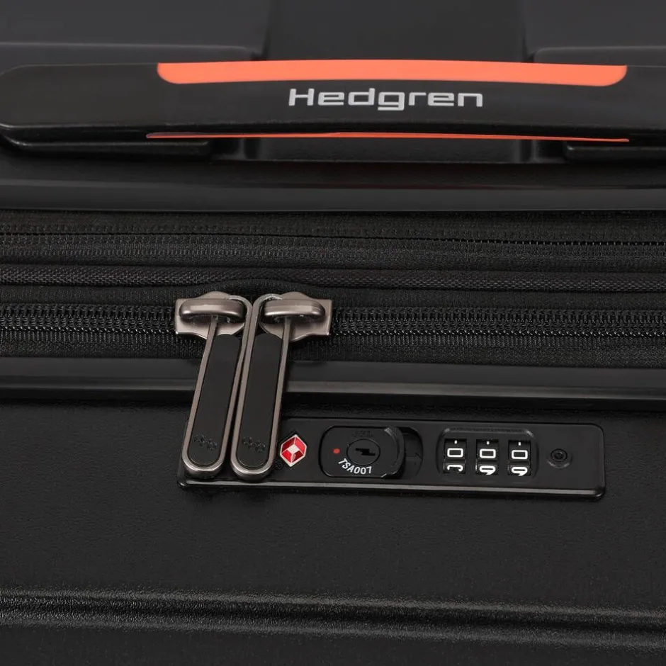 Hedgren Matkalaukut|Matkalaukut Ja Toilettilaukut*matkalaukku 003 Comby Grip L EXP 003 Black eco