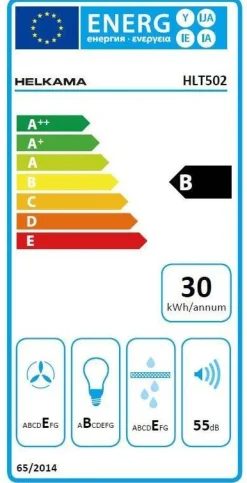Helkama Liesituulettimet*Liesituuletin 50 cm HLT502