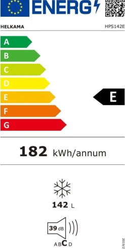 Helkama Jääkaapit Ja Pakastimet*säiliöpakastin HPS142E 142 l valkoinen