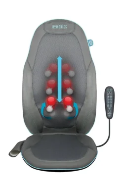 HoMedics Kauneus Ja Terveys*shiatsu hierontaistuin geeli harmaa SGM-1300H-EUX