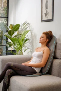HoMedics Kauneus Ja Terveys*shiatsu hierontaistuin geeli harmaa SGM-1300H-EUX