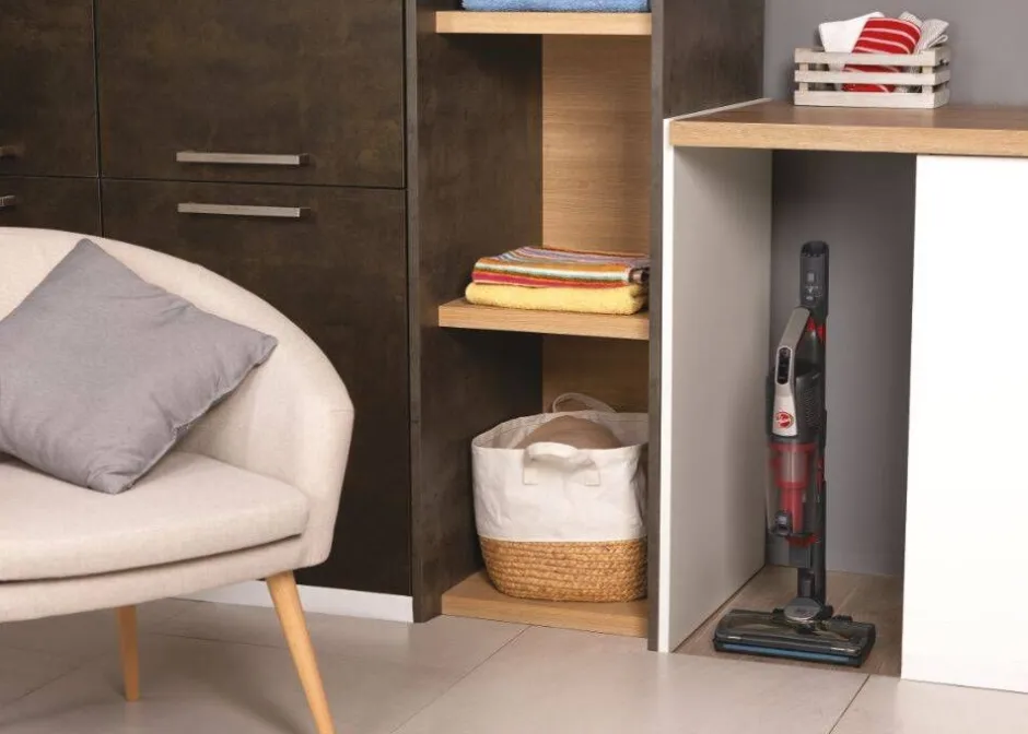 Hoover Silitys Ja Siivous*varsi-imuri Home HF522STH punainen
