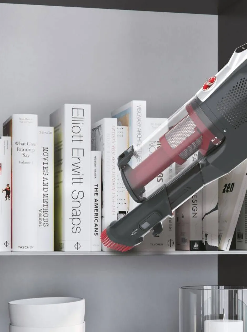 Hoover Silitys Ja Siivous*varsi-imuri Home HF522STH punainen