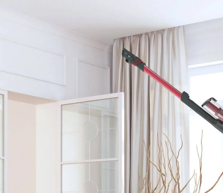 Hoover Silitys Ja Siivous*varsi-imuri Home HF522STH punainen