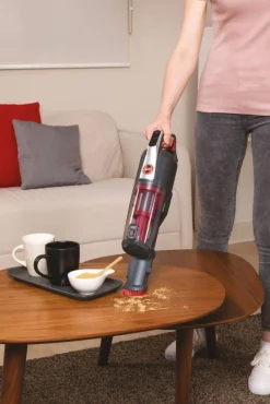 Hoover Silitys Ja Siivous*varsi-imuri Home HF522STH punainen