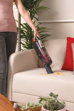 Hoover Silitys Ja Siivous*varsi-imuri Home HF522STH punainen