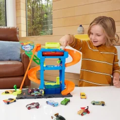 Hot Wheels Ajoneuvot Ja Radat*autopesula City Ecl