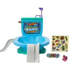 Hot Wheels Ajoneuvot Ja Radat*leikkisetti Skate Flush&Go