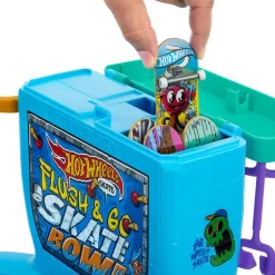 Hot Wheels Ajoneuvot Ja Radat*leikkisetti Skate Flush&Go