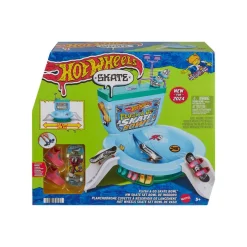 Hot Wheels Ajoneuvot Ja Radat*leikkisetti Skate Flush&Go