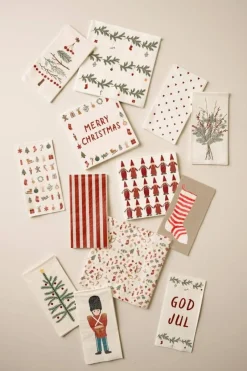 IB Laursen Kertakäyttö*lautasliina Christmas garlands 50 kpl/pkt