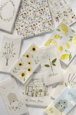 IB Laursen Kertakäyttö*lautasliina Grand Ma´s Flowers 50 kpl/pkt