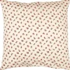 IB Laursen Sisustustekstiilit*tyynynpäällinen Antonia beige kukat ruskea/punain