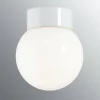Ifu00f6 Electric Ulkovalaisimet*Ifö Electric Classic Glob Ø150mm, valkoinen, suora posliinikanta