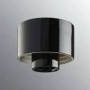 Ifu00f6 Electric Lamput Ja Valaisintarvikkeet|Sisustusvalaisimet*Ifö Electric posliinikanta suora, musta, kierre 84,5 mm,
