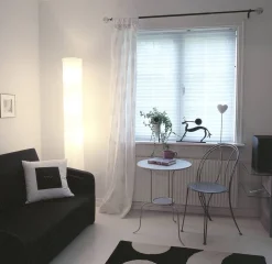 Ihanin Verhot Ja Verhotarvikkeet*kangasvekkiverho 180x170 cm valkoinen