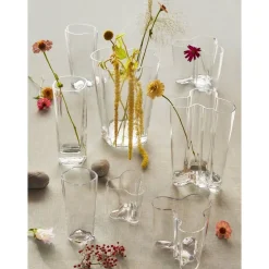 Iittala Maljakot Ja Ruukut*Aalto maljakko 180 mm kirkas