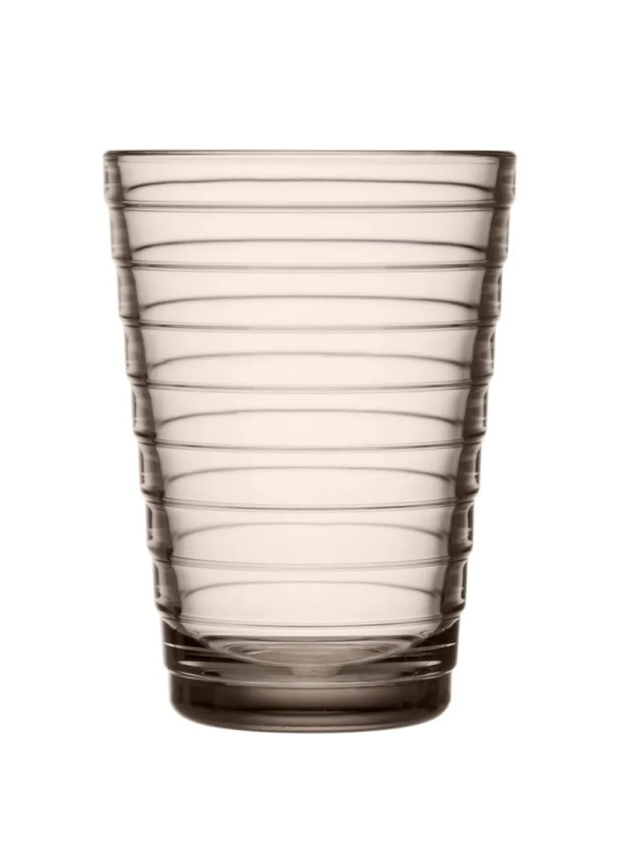 Iittala Astiat*Aino Aalto Juomalasi 33 cl pellava 2 kpl