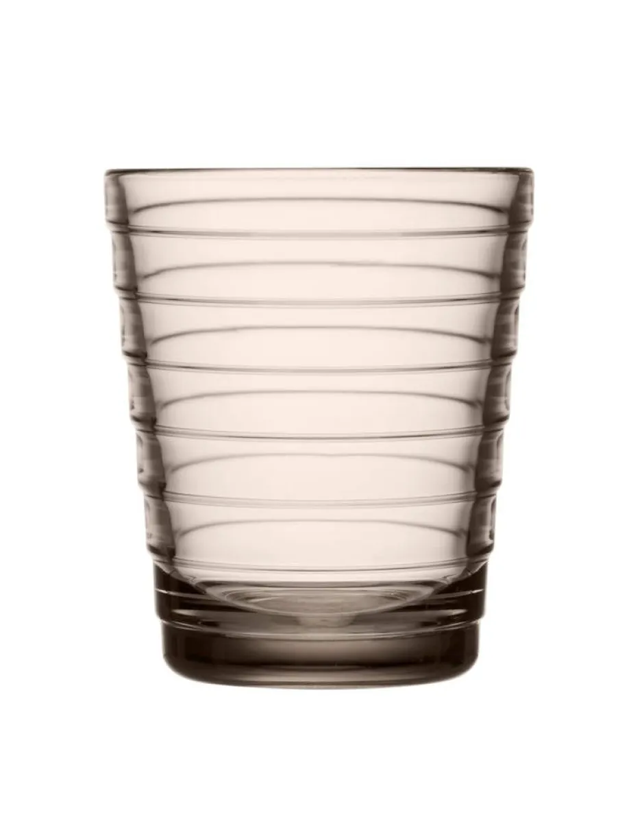 Iittala Astiat*Aino Aalto Juomalasi 22 cl pellava 2 kpl
