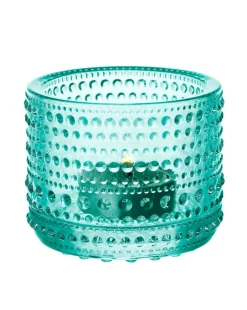 Iittala Lyhdyt Ja Kynttilänjalat*Kastehelmi Kynttilälyhty 64 mm vedenvihreä