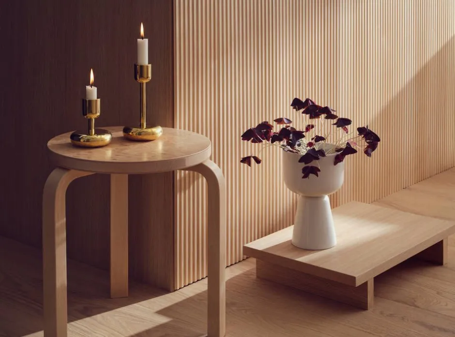 Iittala Lyhdyt Ja Kynttilänjalat*Nappula kynttilänjalka lahjapakkaus 2 kpl
