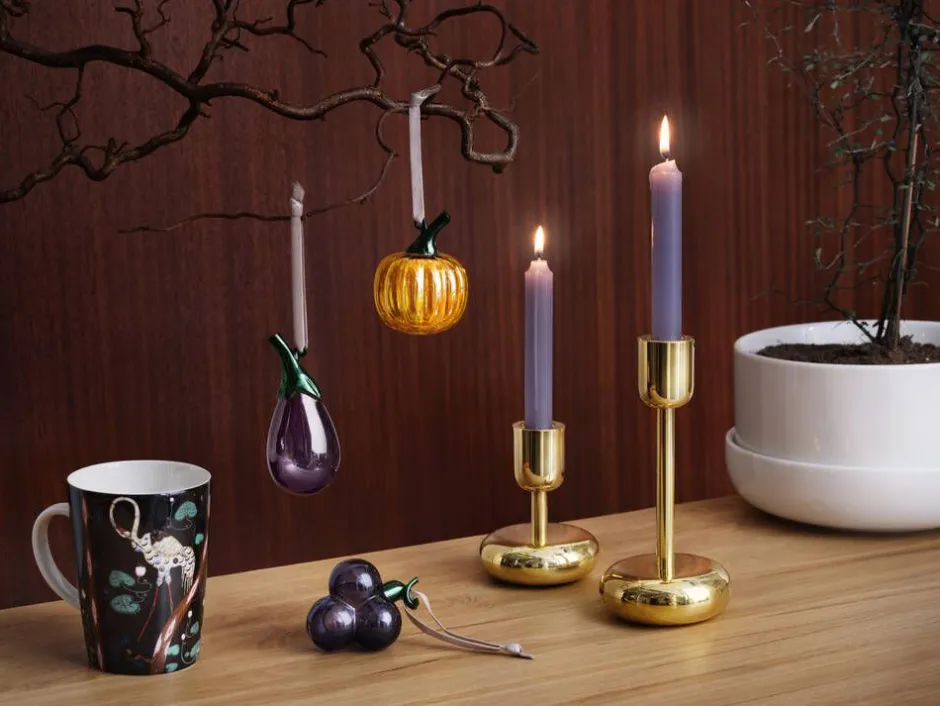 Iittala Lyhdyt Ja Kynttilänjalat*Nappula kynttilänjalka lahjapakkaus 2 kpl