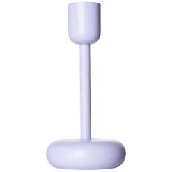 Iittala Lyhdyt Ja Kynttilänjalat*Nappula kynttilänjalka 183 mm vaalea lila